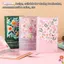 BEABOUT Tiết kiệm tiền Challeng, Sách thử thách tiết kiệm PU 100 phong bì, Chống nước hợp thời trang Đa chức năng Tiết kiệm tiền Thử thách tiết kiệm chất kết dính Mini cho các cặp đôi