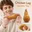 Đồ chơi bóp chân gà QEARY, Đồ chơi Squishy chân gà siêu mềm sáng tạo, Nhào thủ công di động Mô phỏng ngộ nghĩnh Kẹp thực phẩm Thư giãn tay