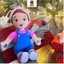 LON Bài hát mô phỏng dễ thương Ms Rachel Búp bê sang trọng Niềm vui của bạn với cô Speak Sing Plushie Tương Tác Âm Thanh Vui Vẻ Ôm Sang Trọng Mềm Giả Vờ Chơi Công Chúa Bông Gối Sinh Nhật Quà Tặng Giáng Sinh