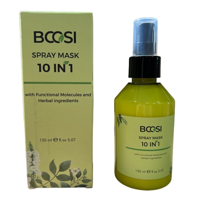 Mặt nạ xịt dưỡng tóc Kleral Bcosi 10 in 1 spray mask siêu mềm mượt 150ml [ MK ]