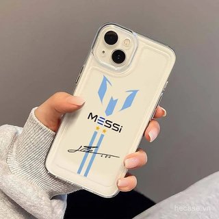 Ốp điện thoại trong suốt Xu hướng bóng đá phong cách mới Số 10 Thích hợp cho iPhone 17pro 16pro 17promax xr 11promax 11 12 13 14 promax 15promax 15 plus 12pro Vỏ chống sốc linh hoạt
