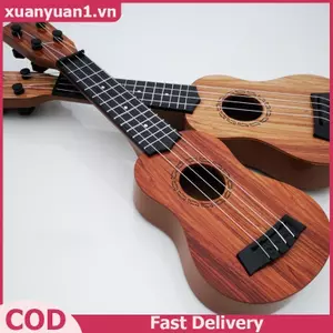 XUAN Trẻ Em Guitar Đồ Chơi Có Thể Sử Dụng Để Chơi Nhạc Cụ Tiểu Học Có Mái Chèo Mô Phỏng Yukrli Đồ Chơi Âm Nhạc VN