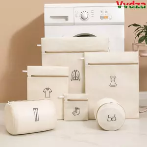VVDZA Túi Bảo Quản Quần Áo Vệ Sinh Áo Ngực Bảo Quản Đồ Lót Túi Giặt