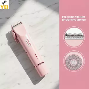 < YEI > Máy Cạo Râu Điện Hai Đầu Đa Năng Nữ Dao Cạo Tóc Tông Đơ Cắt Tóc Cơ Thể Máy Cạo Lông Chân Nách Bikini Máy Cạo Râu Điện Mới