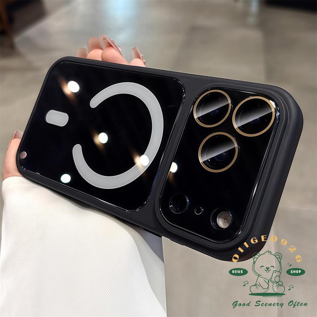 Cảm giác da Macaron từ tính Vỏ điện thoại iphone17 Pro Max 16 15 14 13 vỏ cho vỏ iPhone Vỏ mềm silicon TPU chống sốc