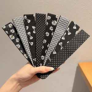 Mùa Hè Nổ Dán Băng Đô Velcro Nữ Tóc Gãy Dụng Cụ Tiện Dụng Người Lớn Dính Tóc Ma Thuật Dây Buộc Tóc Miếng Dán Tóc Băng Đô Quấn Tóc