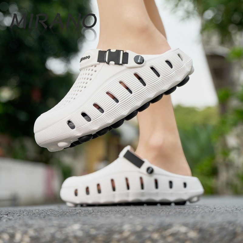 Mirano Dép Nam Nữ Đế Dày EVA, Thoáng Khí Siêu Nhẹ, Chống Trơn Trượt, Ngoài Trời Hàng Ngày