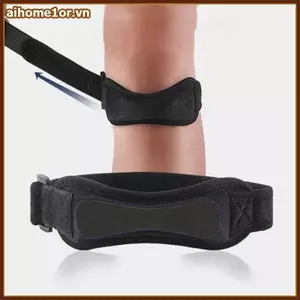 AIHOM Dây đeo hỗ trợ đầu gối bánh chè có thể điều chỉnh để tăng cường hiệu suất trong thể thao,