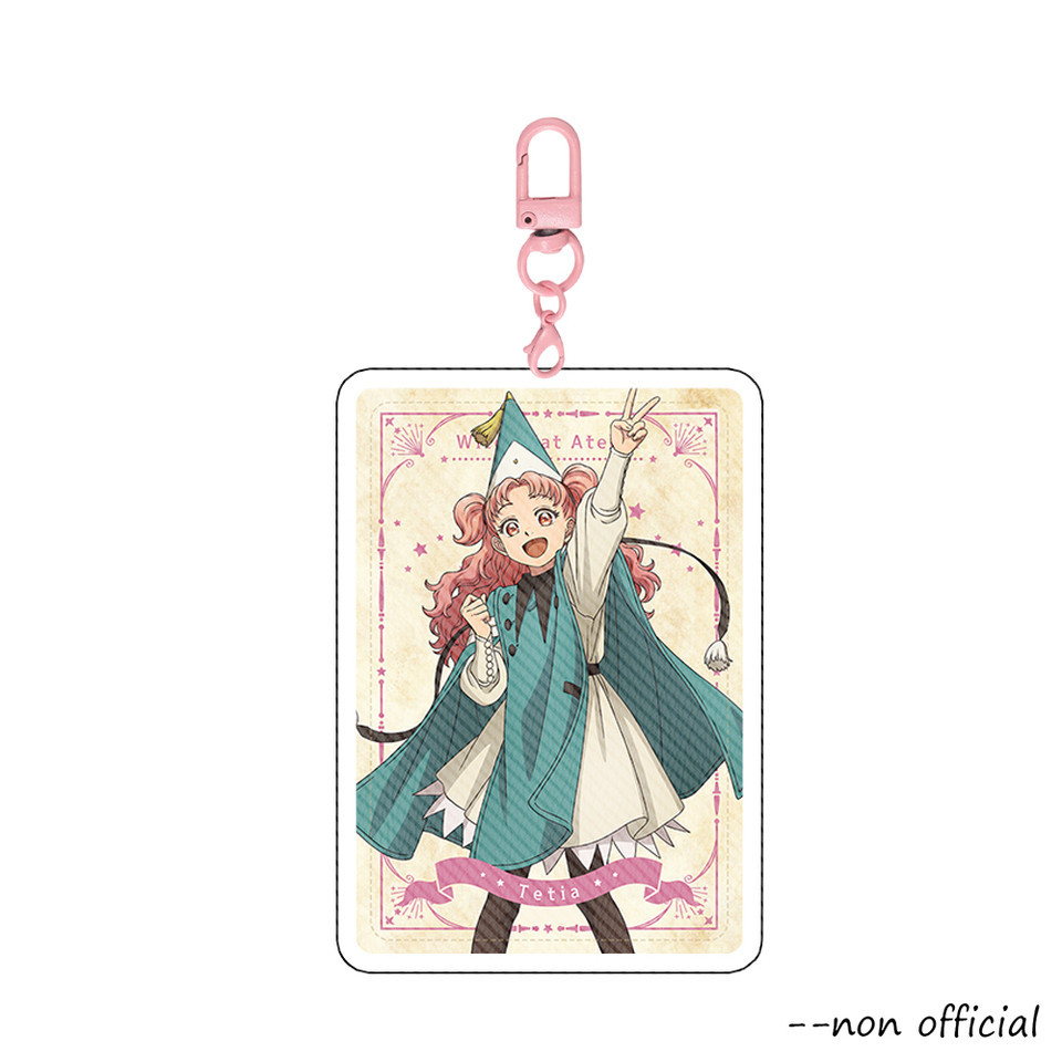 Anime Peripheral WHA Coco Qifrey Tetia Richeh Agott Arklaum Brushbuddy Acrylic KeyChain Creativity Backpack