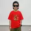 Áo thun bé trai cute, mềm mịn, thấm hút mồ hôi, phong cách Hàn Quốc, Size 90-150