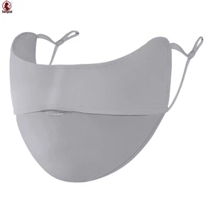 Mặt nạ chống nắng Ice Silk UPF50 + Bảo vệ mắt rộng Chống bụi thoáng khí cho các hoạt động ngoài trời