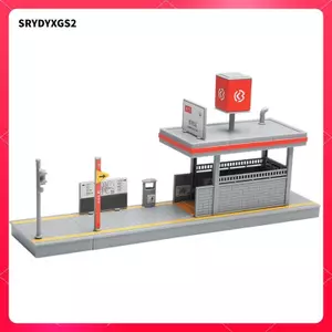 Bộ sưu tập mô hình trạm tàu điện ngầm 1: 64 Đồ trang trí phong cảnh cho