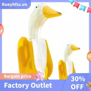 Tượng vịt chuối Tượng chuối Trang trí ngoài trời Trang trí sân vườn Trang trí sân