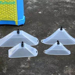 Máy phun nắp chống gió FUHUIOT, với tấm chắn gió Vòi phun chống gió Tấm chắn gió, Phụ kiện máy phun kiểu quạt Máy phun điện trong suốt Vỏ chống gió Ridge