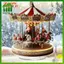 SWEET 2D Flat 2D Acrylic Trang trí bàn Giáng sinh có đế Người tuyết Nhà xoay Carousel Thiết kế trong nhà / ngoài trời Trang trí văn phòng tại nhà Quà tặng hoàn hảo cho Giáng sinh n