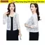 Áo Cardigan nữ mùa hè ESSENCEH, Áo sơ mi điều hòa ren hoa đi biển, Khăn choàng lưới thoáng khí buộc dây mỏng cho nữ