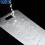 <cosyh>Stainless Steel Doublesided Cutting Board with Round Guides for Pizza and Pastry