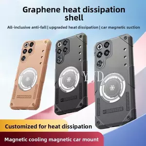 Ốp YJD Cho RedMagic 11 Pro 11Pro + Nâng Cấp Tản Nhiệt Cảm Ứng Thoáng Mát Túi Khí Chống Rơi Vỏ Điện Thoại