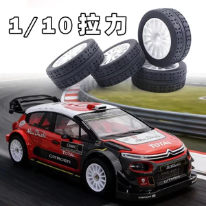 4 OD 70mm 1 / 10 RC Rally Đua Xe Đường Phố Lốp Và Bánh Xe Nhựa Cứng Cho Tỉ Lệ 1: 10 Trên Đường Trôi Lưu Diễn Xe 4 Chiếc MJXRC 10304 TT01 Rally 1 / 10 Đa Năng P103004Lốp kéo B