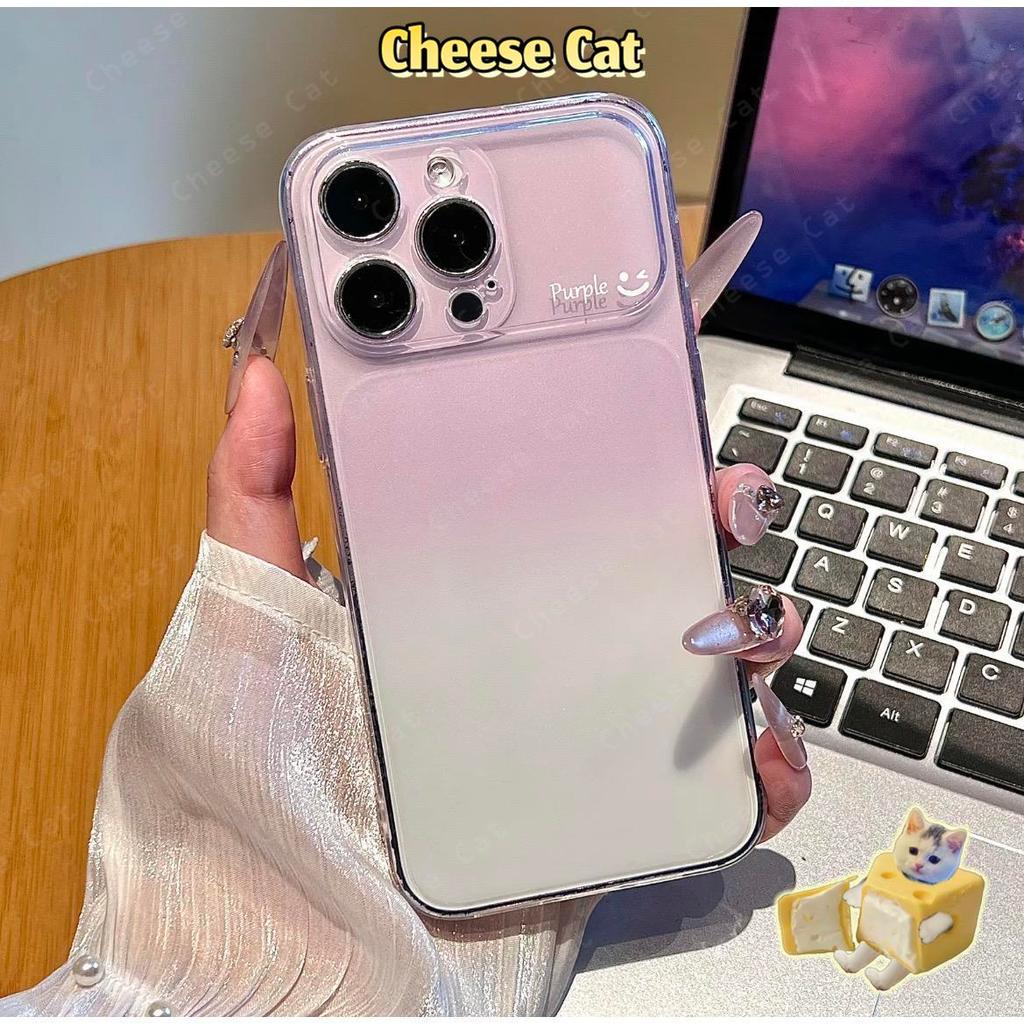 ins Ốp lưng iPhone Màu chuyển sắc cho iPhone 11 12 13 14 Pro 15 16 Plus 17 Pro Max Xs Max XR