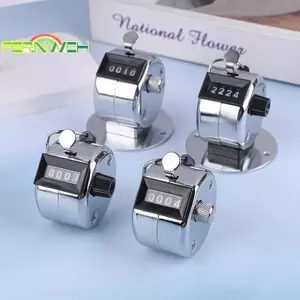 Bộ đếm cờ lê cầm tay kỹ thuật số Đếm thủ công Bộ đếm tập luyện kìm Golf Số 4 chữ số Bộ đếm cờ lê cầm tay Mini Mechani [MỚI]