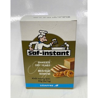 men khô ngọt pháp saf-instant 55g(5 gói*11g) Hạn tháng 10 2026