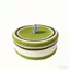 giỏ đựng đồ đa năng sọt mây khay vải giỏ dây thừng cotton có nắp hộp đựng mỹ phẩm để bàn giỏ đựng đồ chơi sọc kẻ caro
