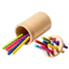 < Pluscloth > Đồ chơi phân loại màu gỗ dành cho trẻ em Phát triển kỹ năng vận động tinh Montessori thân thiện với môi trường Cạnh mịn Đồ chơi học tập giáo dục không cần Burr cho trẻ mới biết đi màu sáng