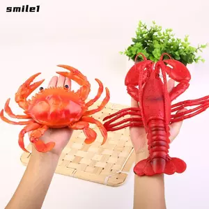 Đồ chơi giảm căng thẳng SMILE, Tôm hùm Cua Đồ chơi lạ mắt, Pinch Trẻ em Giáo dục Mô hình động vật biển Tiệc sinh nhật