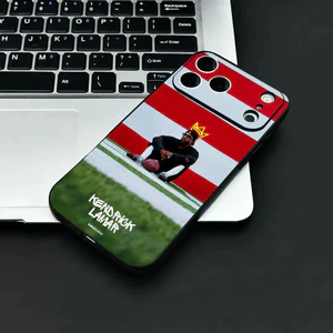 TP-3 Rapper K-KENDRICK LAMAR Ốp Lưng Điện Thoại IPhone 17 16 15 14 13 12 11 Pro Max Plus Mini Đen Mờ Vỏ Mềm Funda