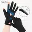 AqToCna 1 Đôi Găng Tay Xe Máy Thoáng Khí Ice Silk Chống Trơn Trượt Chống Tia UV Thể Thao Ngoài Trời Găng Tay Rider Găng Tay Bảo Vệ Găng Tay AqToCna
