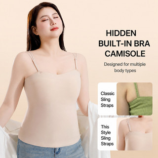 Áo lót Brelira cỡ lớn không đường may, có đệm ngực, áo tank top có đệm mút, áo bra có đệm, áo ống bằng lụa băng thấm hút mồ hôi, dây đeo có thể điều chỉnh, đồ lót nữ.