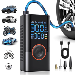 Máy bơm không khí di động Xe đạp Mini Máy bơm lốp điện Sạc cầm tay Xe hơi sử dụng kép Bơm hơi