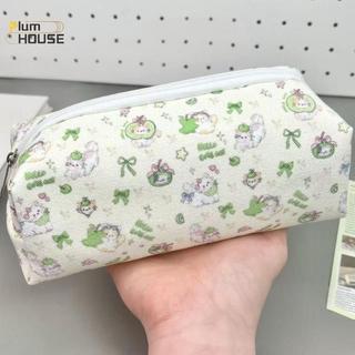 PlumHOUSE 1PC Sinh Viên Túi Đựng Bút Phong Cách Hàn Quốc, Sức Chứa Lớn, Đựng Văn Phòng Phẩm/Trang Điểm, Túi Mỹ Phẩm Du Lịch VN