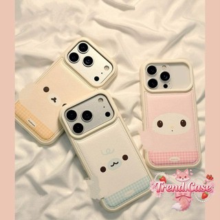 Tương thích với iPhone 17 16 15 14 13 12 11 Pro Max X Xr Xs Max 7 8 Plus Vỏ Điện Thoại Hoạt Hình Động Vật Mũi Da Mềm