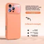 Ốp điện thoại silicon lỏng hương liệu lớn thương hiệu cho iPhone 17 Pro Max, chống sốc, bền, có thể sử dụng với iPhone 17 16 Pro Max 15 14 13 12 11, chất liệu silicon lỏng, cảm giác