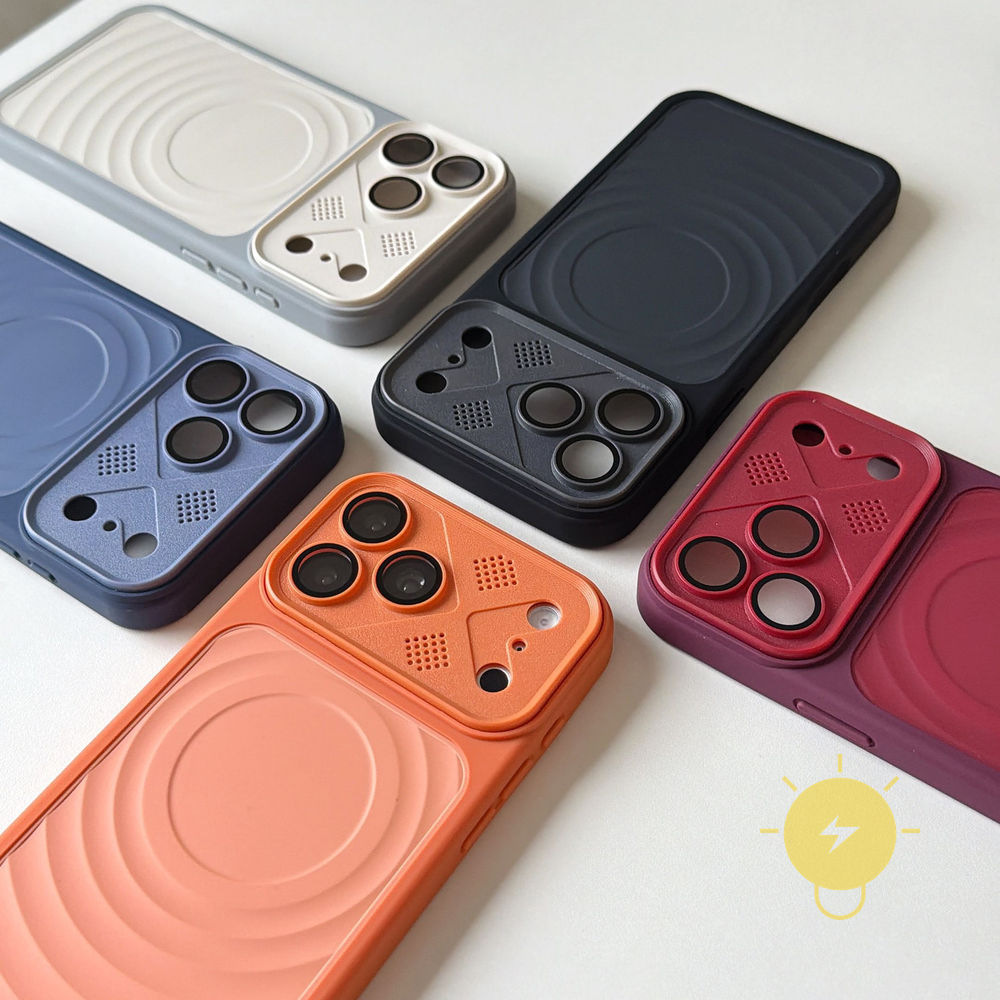 Phone Case For iPhone 17 Pro Max Plus 16 15 14 13 12 TPU Magnetic 3D Aesthetic Korean Cute