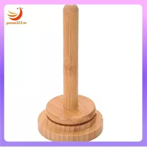 Giá đỡ ống chỉ sợi tre và gỗ Giá đỡ lưu trữ sợi bện tại nhà Bàn cuộn dây quay bóng bằng gỗ