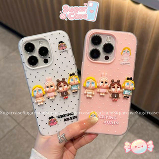 Ốp Lưng Cho Oppo Reno 11 15 13 14 12 5 10 15F 11F 12F 14 F 12 10 PRO 8T Bìa mềm thời trang Crybaby