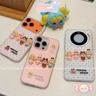 Ốp Lưng Cho Oppo Reno 11 15 13 14 12 5 10 15F 11F 12F 14 F 12 10 PRO 8T Bìa mềm thời trang Crybaby