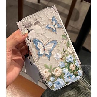 Ốp Lưng Cho Infinix Tecno Pova 2 3 4 5 6 Pro 7 Camon 40 Pro 5G POP 5 LTE Vỏ Điện Thoại Bướm Hồng Và Tím Hoa Tulip Silicon Dễ Thương Trong Suốt Họa Tiết TPU Mềm Trong Suốt