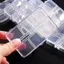 6 Lưới Nhựa Bảo Quản Hộp Đựng Đồ Trang Sức Nelace Trong Suốt Hộp Đựng Thủ Công Tổ Chức VN