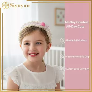 Siyuyan Girls Princess s 1 / 3 Cái Ngọt Ngào Dễ Thương Baby Bangs Stiers Bộ Sưu Tập Phụ Kiện Tóc VN