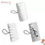 BEABOUT Vỏ máy tính xách tay lá rời, Thiết kế ghi chú nhạc trong suốt M5 Chất kết dính nửa kích thước, Vỏ tạp chí PVC