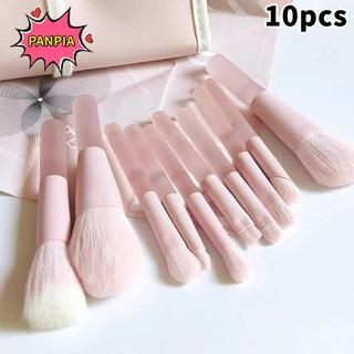 ⚡12h⚡[PNPIA] Bộ 10 Cọ Trang Điểm Tổng Hợp Cao Cấp Cho Kem Nền Kem Che Khuyết Điểm Phấn Mắt Hoàn Hảo Để Sử Dụng Hàng Ngày VN