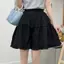 Váy ngắn mùa hè eo cao ôm hơn Váy xếp ly Váy quần Short lá sen