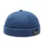Mũ Docker không vành SMILE, Mũ beanie chữ thường ngày, Mũ beanie màu trơn Hip Hop có thể điều chỉnh thời trang Mũ beanie dưa hấu ngoài trời