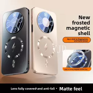 Ốp Lưng Cho Honor X9d Mẫu Mới Matte Back Panel Bảo Vệ Ống Kính Từ Tính Hút Chống Rơi Vỏ Điện Thoại