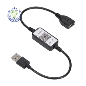 PT0K Bluetooth APP Đèn LED đơn sắc Điều khiển từ xa tần số vô tuyến 11 nút với dây đèn nhân vật phát sáng Bộ điều khiển một kênh