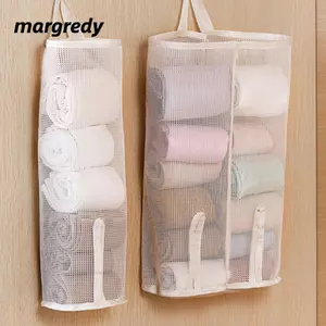 Túi lưới lưu trữ MARGREDY, Túi đựng rác Hiện vật Đồ lặt vặt sắp xếp lưu trữ Túi lưu trữ đồ lót, Túi đựng đồ lót có thể tái sử dụng bằng tre gấu trúc có thể tái sử dụng Túi lưu trữ cửa tủ quần áo